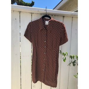 Vintage 1960’s Mini Dress / Shirt Dress